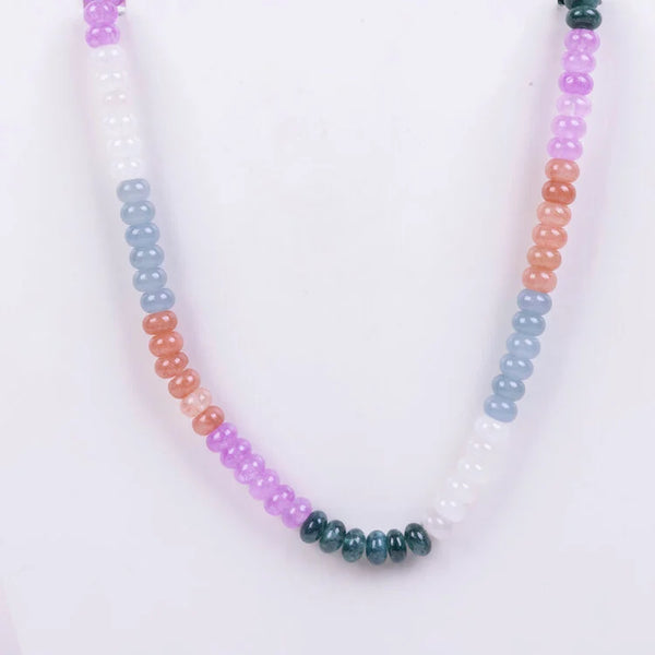 25-9337  Collar cuarzo colores claros