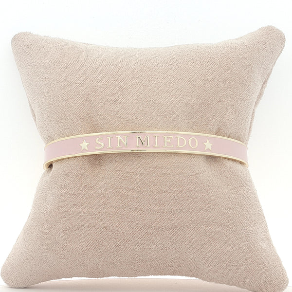 04533 Cuff sin miedo rosa