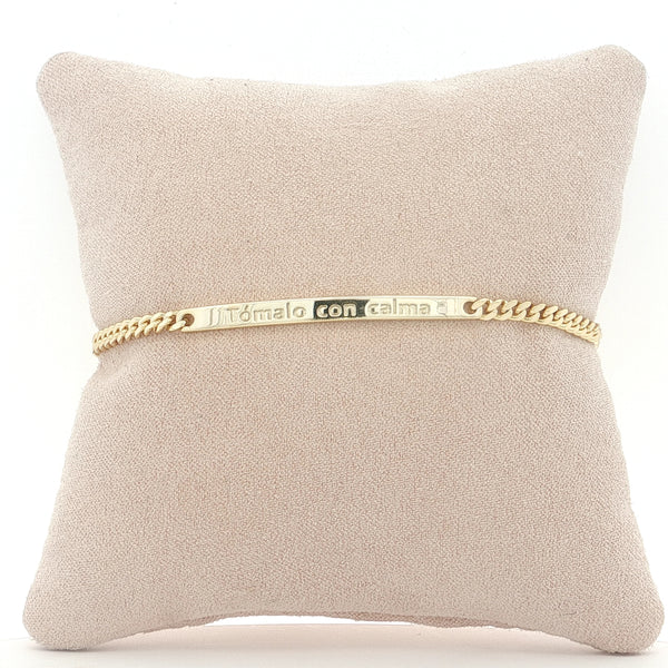 04483  Pulsera tómalo con calma
