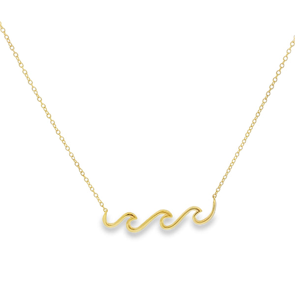 04364 COLLAR OLAS DORADO