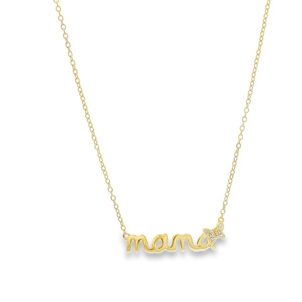 04747 Collar mamá con mariposa