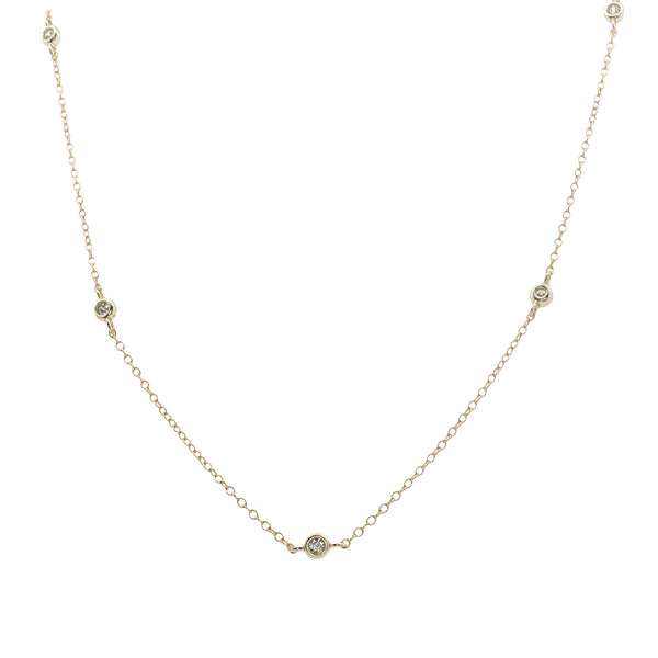 04892 Collar bezels dorado 16.5 in