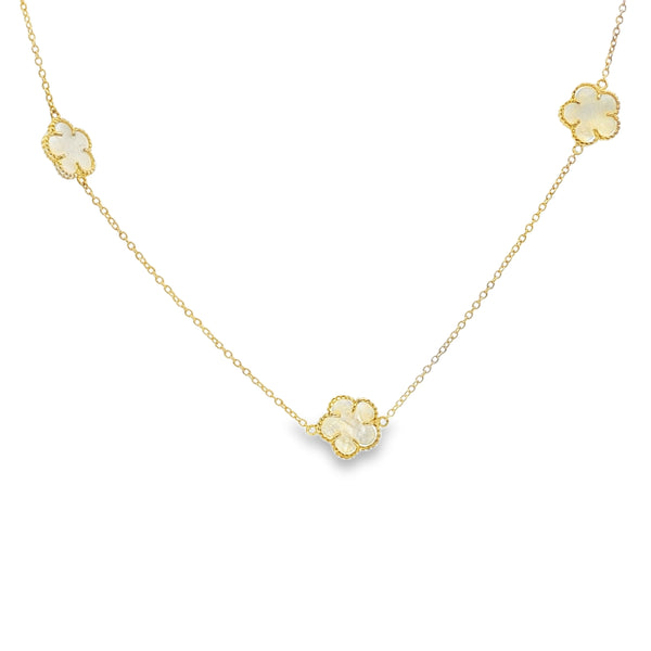 73510 COLLAR LARGO FLORES MADRE PERLA