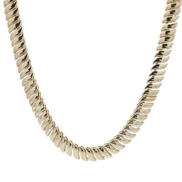 73482 CHOKER ESPIRAL DORADO