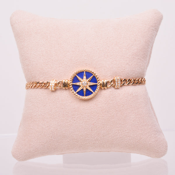 25-81138 Pulsera compass lapislázuli