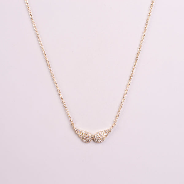 25-8169  Collar alas oro amarillo