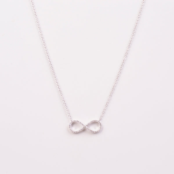 25-8196 Colla infinito oro blanco