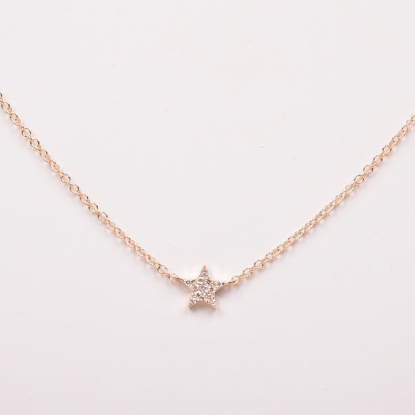 25-81147 Collar estrella oro amarillo