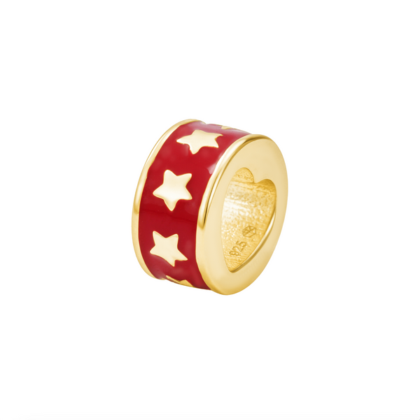 04926 Charm rojo estrellas