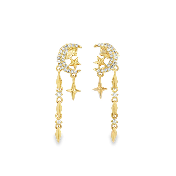 25-0909 ARETES LUNA Y ESTRELLA