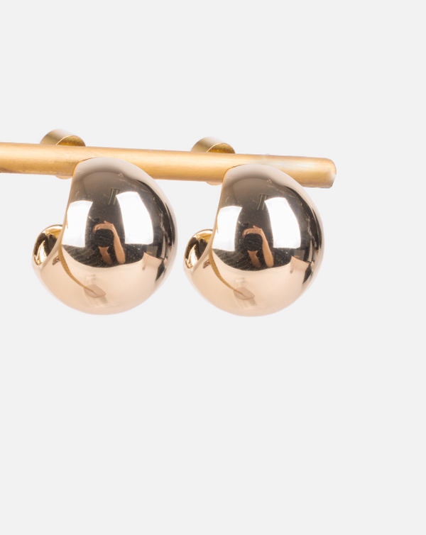 73492 ARETES BOLA DORADO