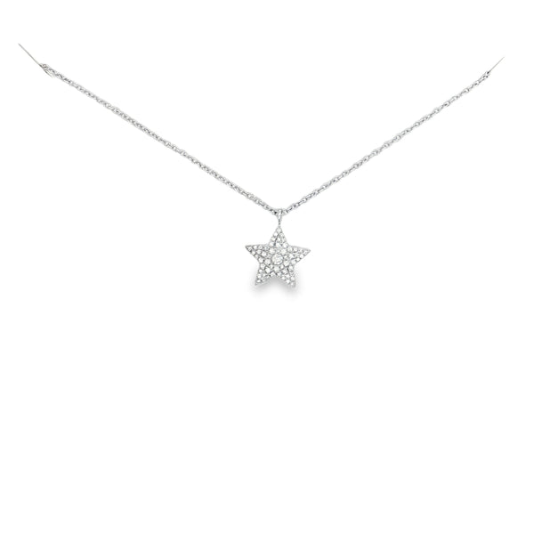 25-0904 COLLAR ESTRELLA ORO BLANCO