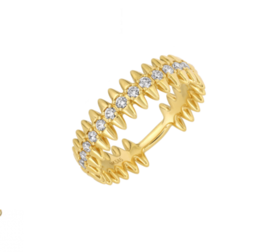 25-81199 Anillo spikes talla 6.5