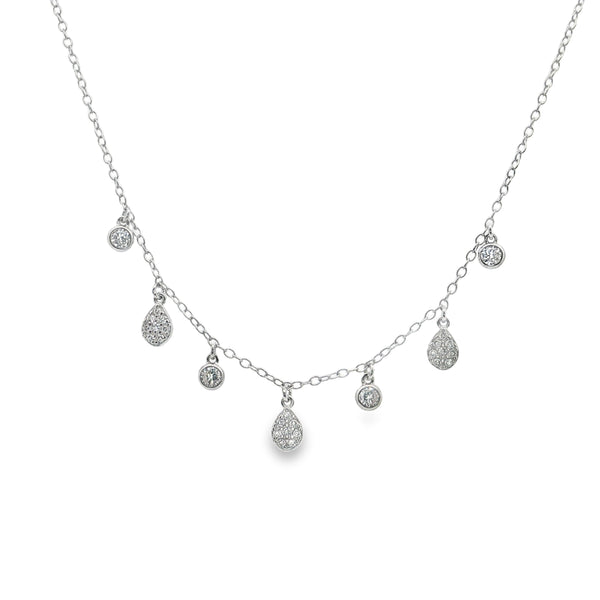 25-1046 Collar bezels plateado