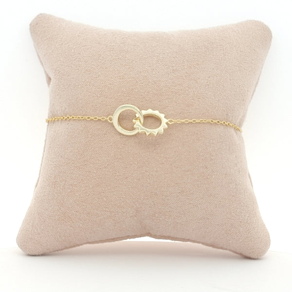 04391 PULSERA DOS AROS SOL