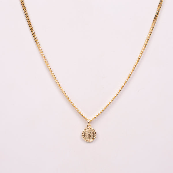 04522 Collar dije Virgen Milagrosa