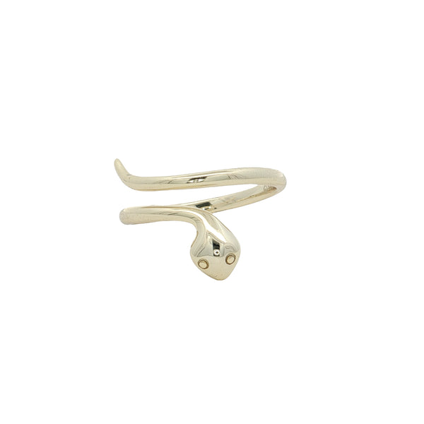 04106 Anillo serpiente dorado talla 7