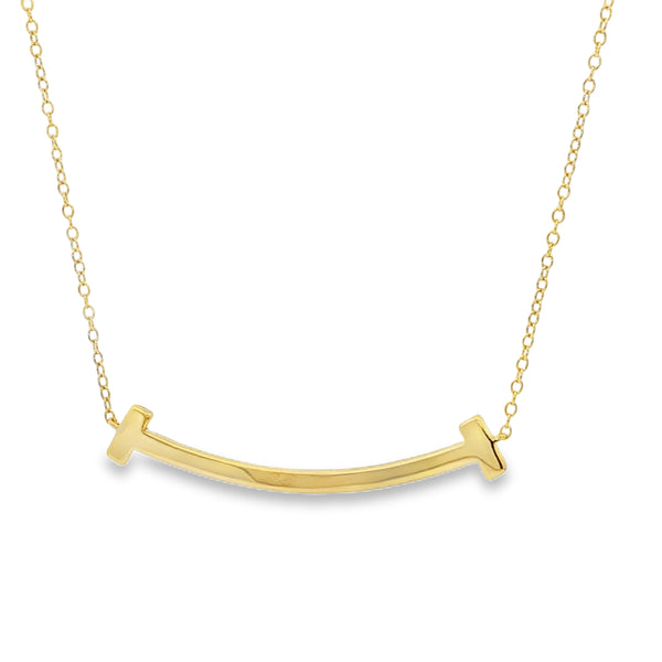 04429  Collar sonrisa dorado