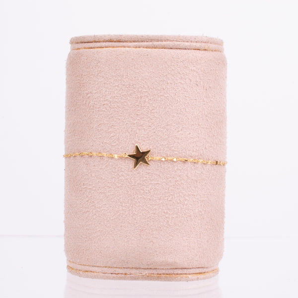 22-73655 TOBILLERA DIJE ESTRELLA DORADA