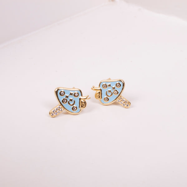 04508 Studs honguito azul