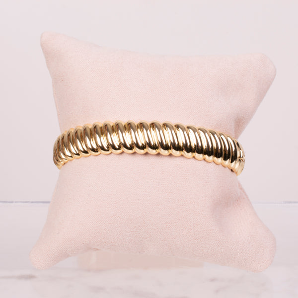 25-73163 Cuff espiral dorado