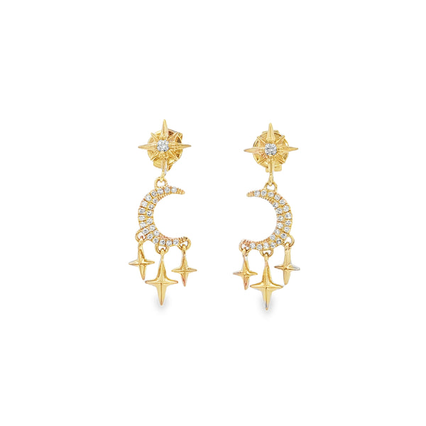 25-0911 ARETES LUNA Y ESTRELLAS