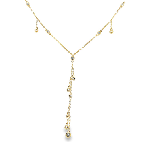 25-1036 Lariat bezels dorado