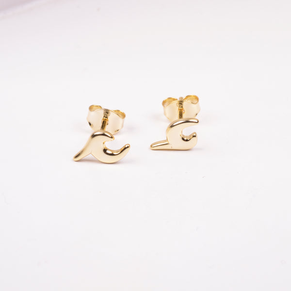 04702 Studs olas dorado