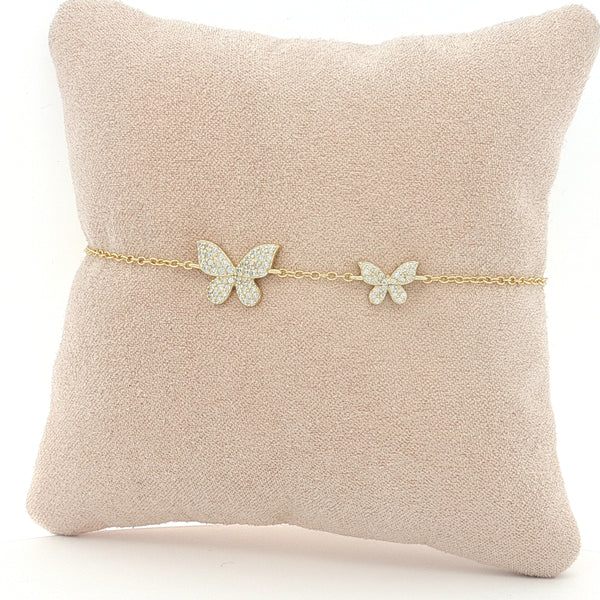 04298 PULSERA DOS MARIPOSAS