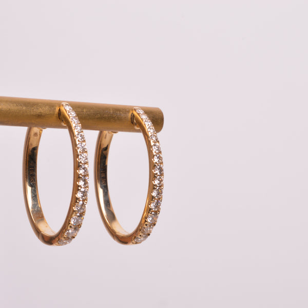 25-81123 Arracadas oro amarillo 20x16mm