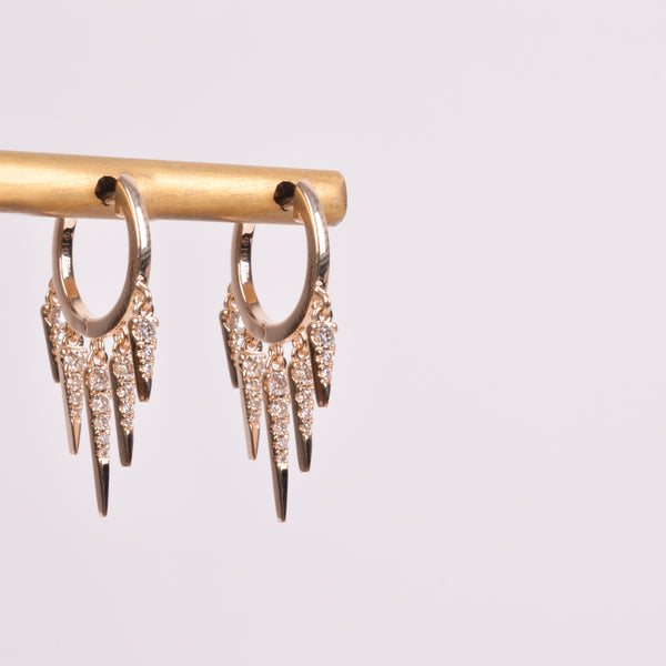 25-8124 Arracadas fringes