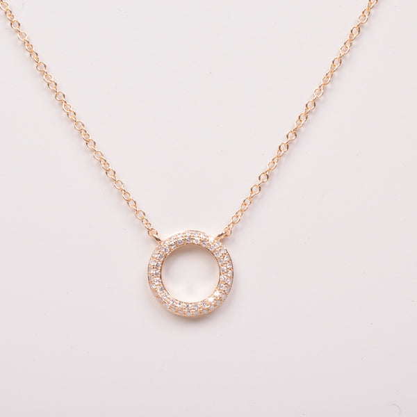 25-81126 Collar aro oro amarillo chico