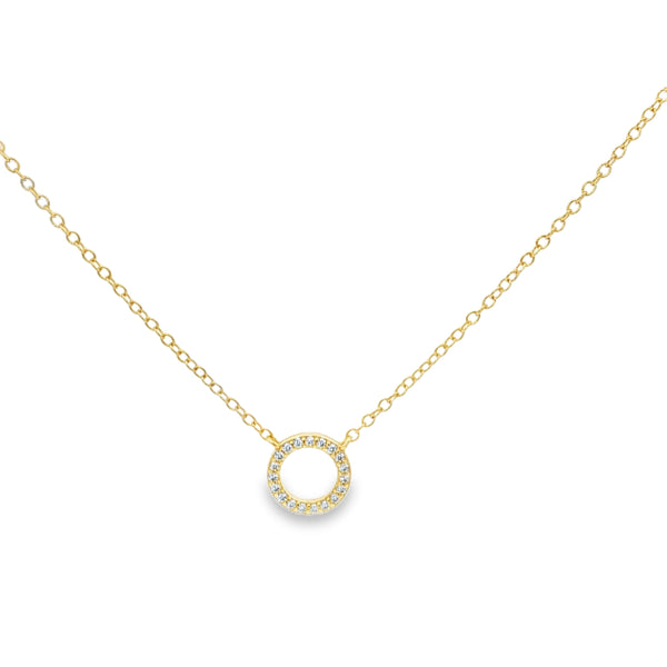 04261 Collar dije aro dorado