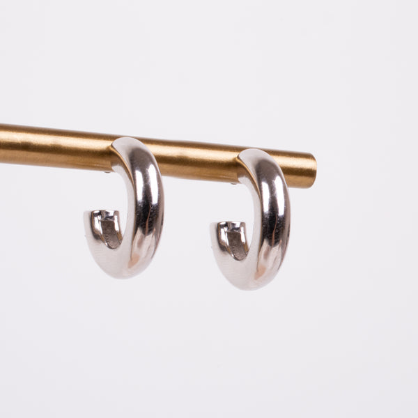 22-02267 ARRACADAS PLATEADAS CHUNKY